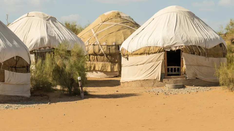 Yurte in Uzbekistan